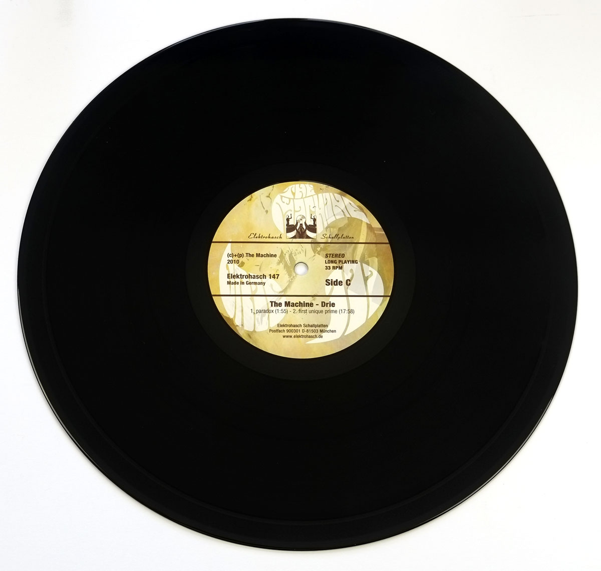 THE MACHINE - Drie vinyl lp record 